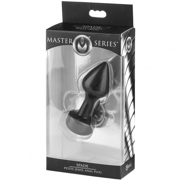 Master Series Spade Petite Aluminium Anal Plug  4