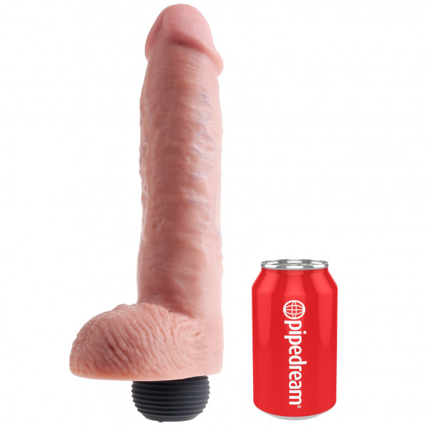 King Cock Realistisk Sprøjte Dildo 28 cm