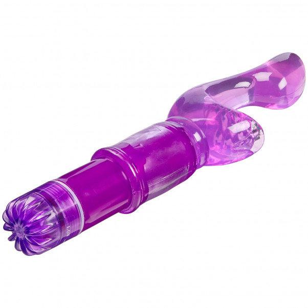 Baseks Butterfly Kiss Klitoris og G-punkts Vibrator Liggende