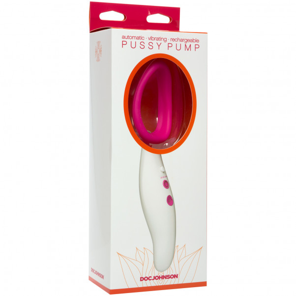 Doc Johnson Opladelig og Vibrerende Pussy Pumpe  2