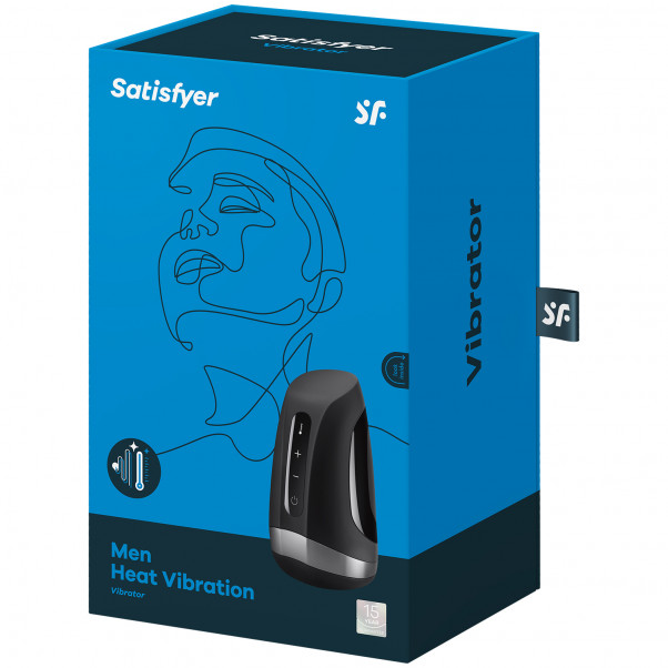 Satisfyer Men Heat Vibration Masturbator - PRISVINDER billede af emballagen 90