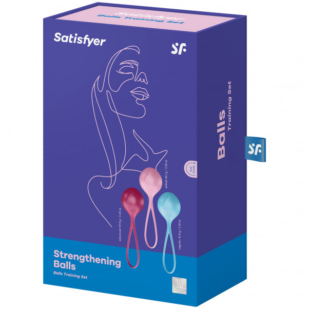 Satisfyer Strengthening Balls Bækkenbunds Kugler 3 stk 90