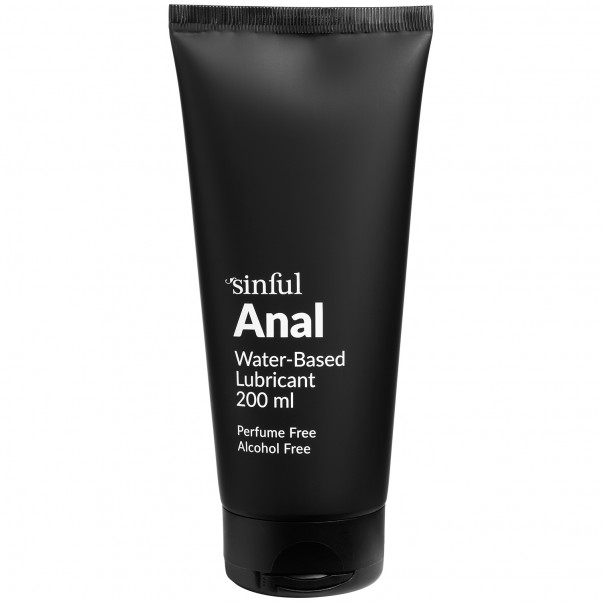 Sinful Anal Glidecreme 200 ml håndbillede 1