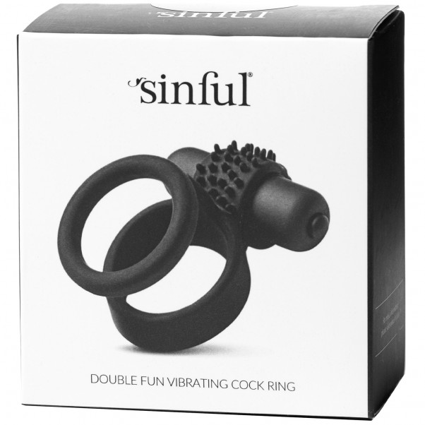 Sinful Double Grip Vibrerende Penisring   9
