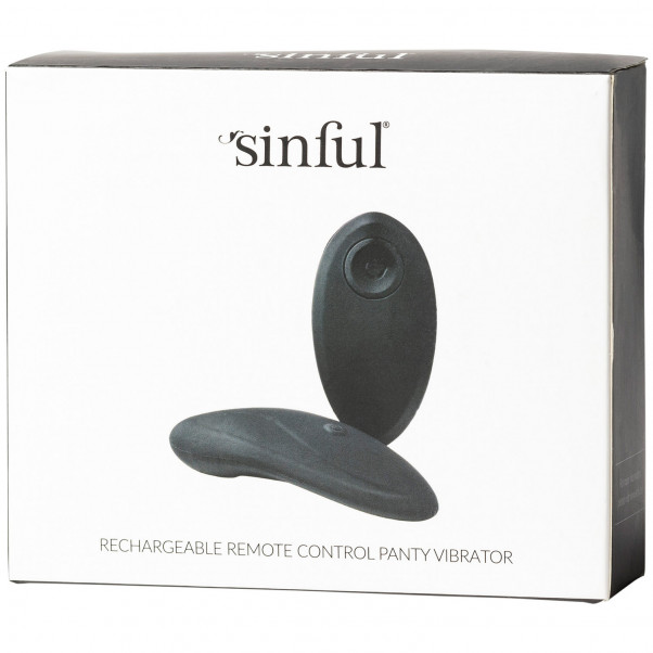 Sinful Opladelig Fjernbetjent Trusse Vibrator   100
