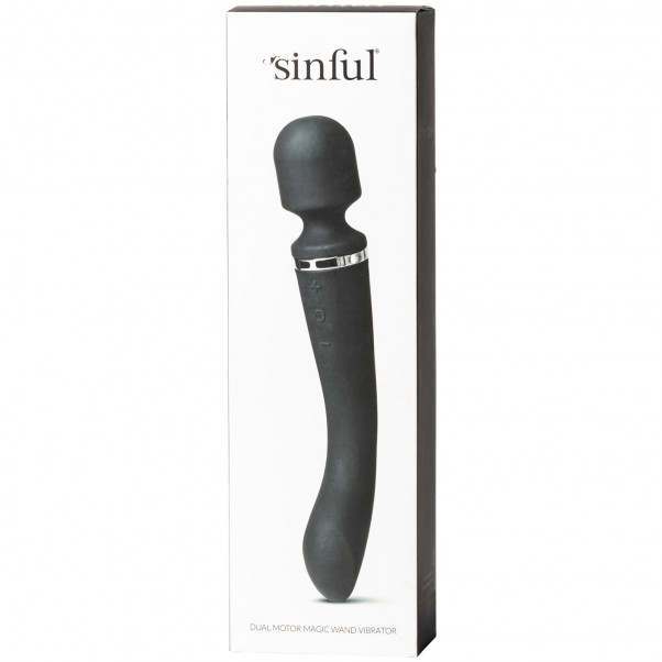 Sinful Dobbelt Motor Magic Wand Vibrator  6