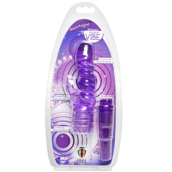 Trinity Vibes Royal Rocket Rabbit Vibrator  3