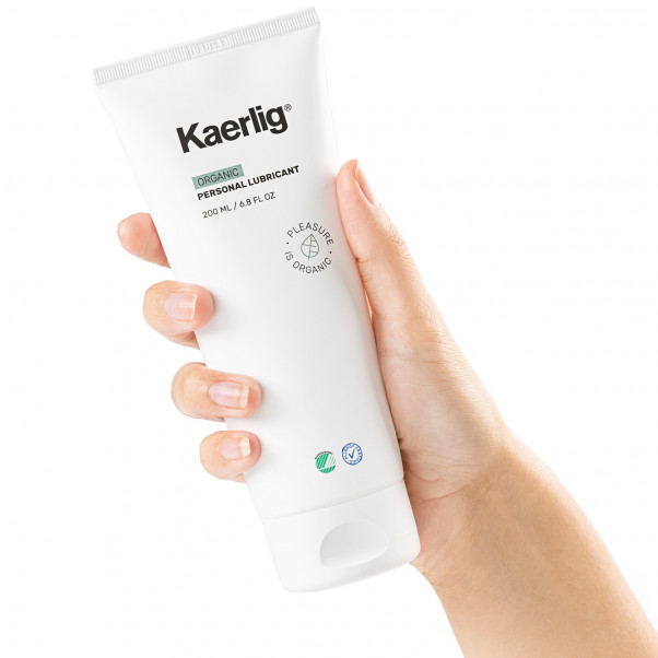 Kaerlig Økologisk Vandbaseret Glidecreme 200 ml  2