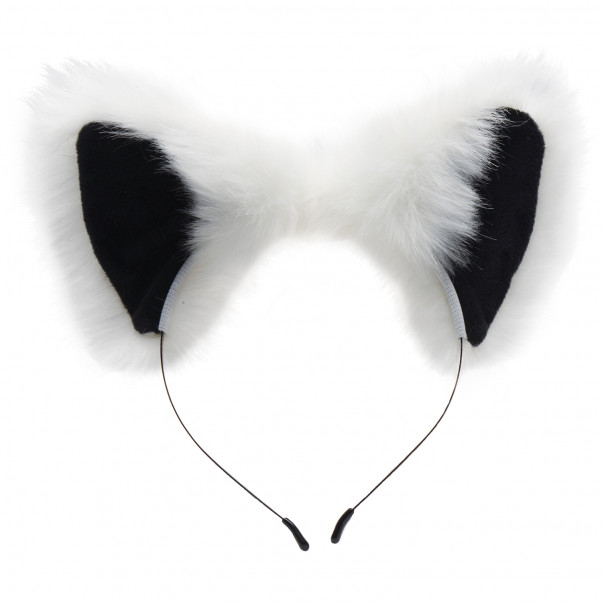 Tailz White Fox Tail Anal Plug og Ører  3