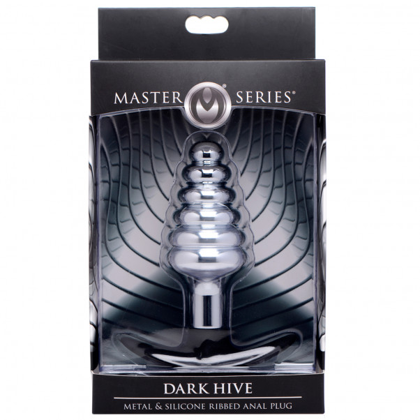 Master Series Dark Hive Metal Butt Plug  3