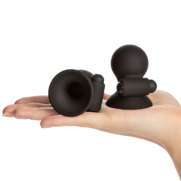 Obaie Brystvorte Sugekopper med Vibrator  3
