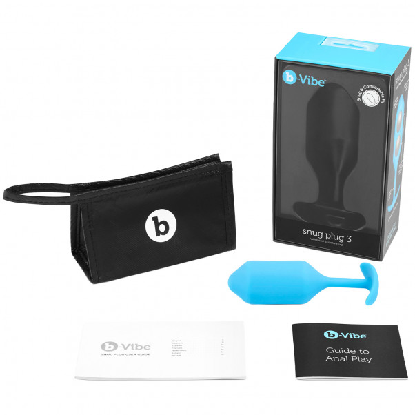B-Vibe Snug Plug 3 Butt Plug  3