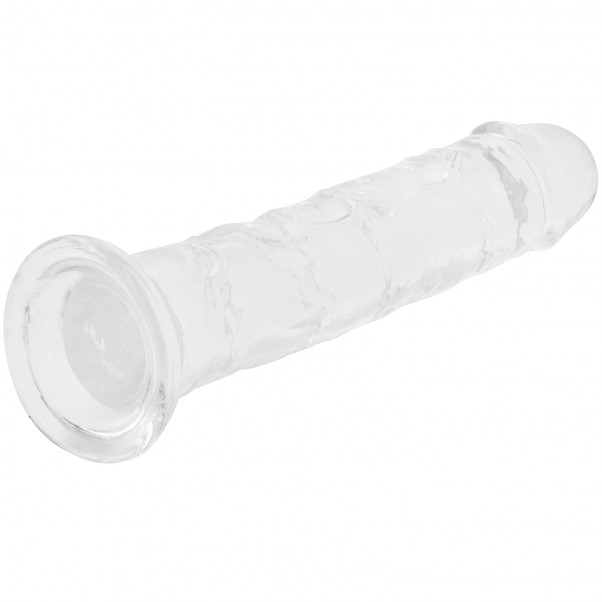 Willie City Realistisk Klar Dildo med Sugekop 18 cm  3