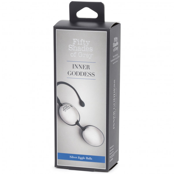 Fifty Shades of Grey Silver Jiggle Bækkenbundskugler  100