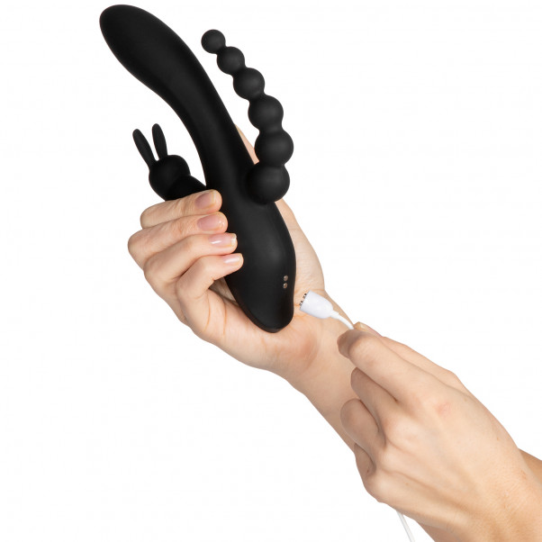 Sinful Triple Fun Opladelig Rabbit Vibrator  51