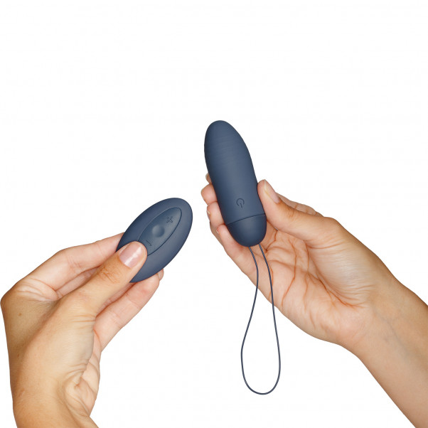 Amaysin Ribbed Love Vibrator Æg Opladelig og Fjernbetjent 51