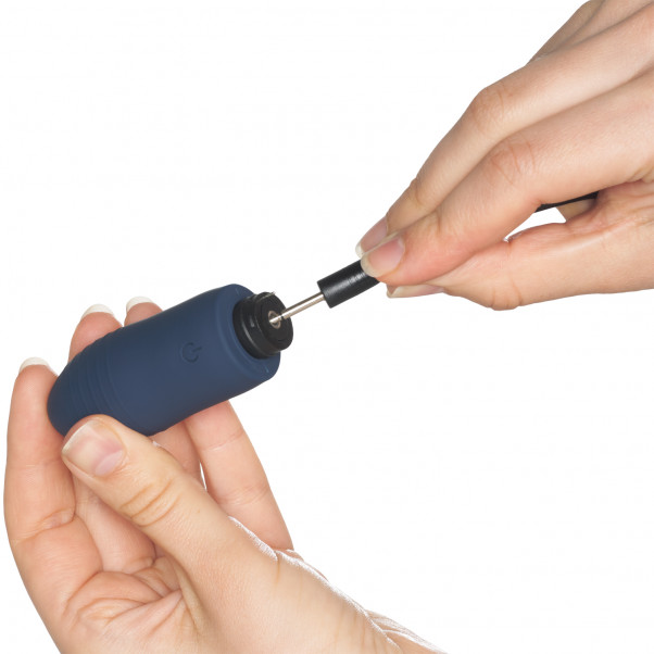 Amaysin Ribbed Love Vibrator Æg Opladelig og Fjernbetjent 52