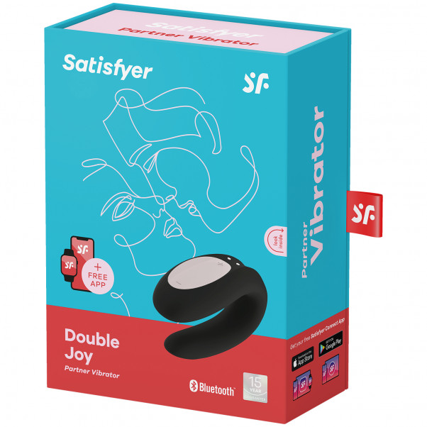 Satisfyer Double Joy App-Styret Par Vibrator billede af emballagen 100