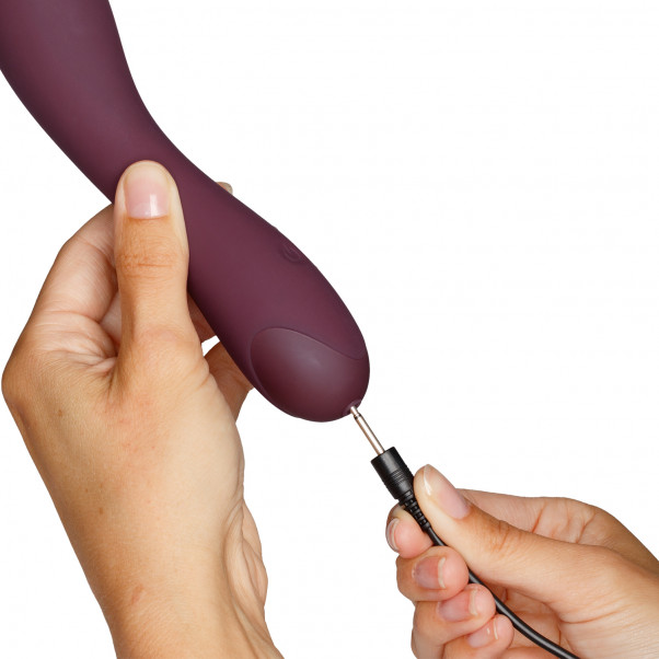 Amaysin Pleasure G-punkts Vibrator Opladelig Produktbillede med hånd 51