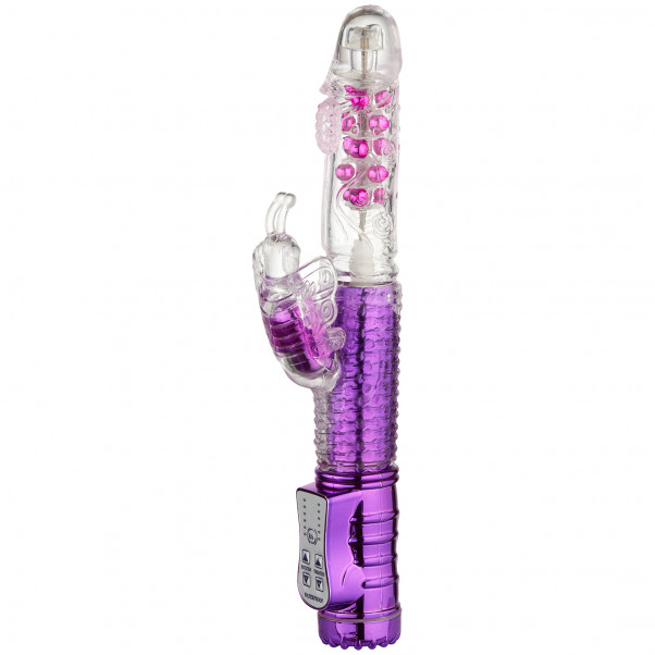 Baseks Thrusting G-punkts Butterfly Vibrator Opladelig billede af emballagen 1