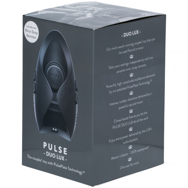 Hot Octopuss Pulse Duo Lux Penis Vibrator billede af emballagen 100