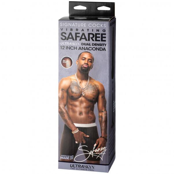 Doc Johnson Safaree Samuels Anaconda Vibrerende Dildo billede af emballagen 90