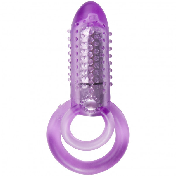 Baseks Couple Vibrerende Dobbelt Penis Ring produktbillede 1