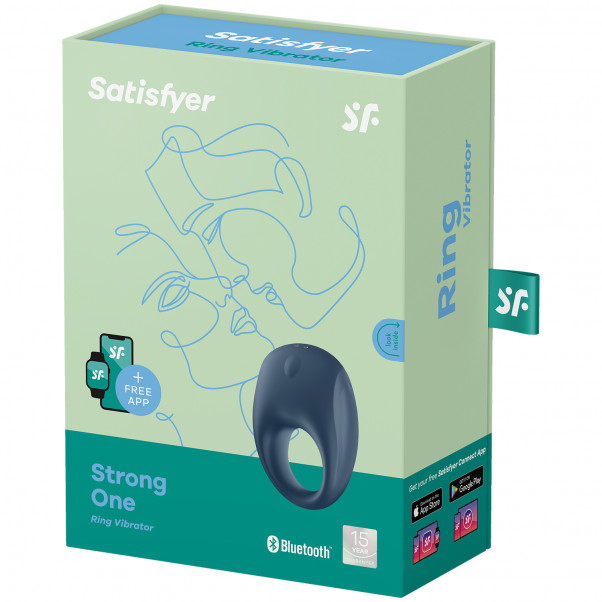 Satisfyer Rings 1 Opladelig Vibrerende Penisring - PRISVINDER billede af emballagen 90
