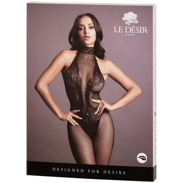 Le Désir Sort Halterneck Catsuit billede af emballagen 90