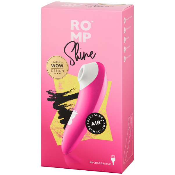 ROMP Shine Klitoris Stimulator billede af emballagen 90