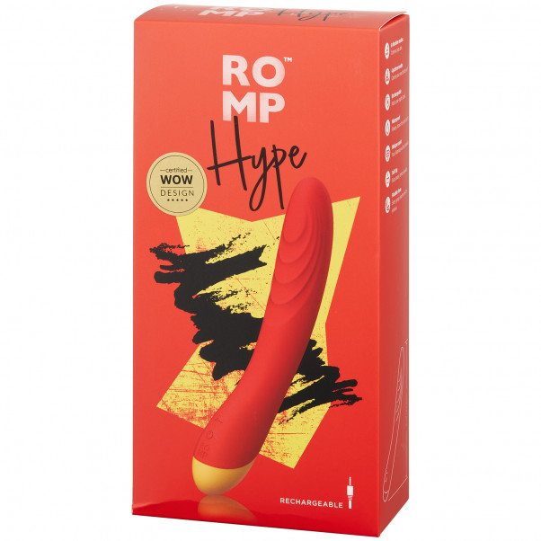 ROMP Hype G-punkts Vibrator billede af emballagen 90