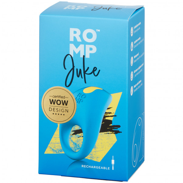 ROMP Juke Vibrerende Penisring billede af emballagen 90