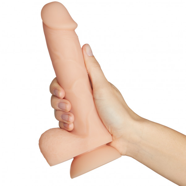 Willie City Luxe Realistisk Silikone Dildo 20 cm håndbillede 50