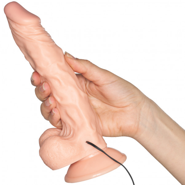 Willie City Fjernbetjent Realistisk Dildo Vibrator 24 cm  51