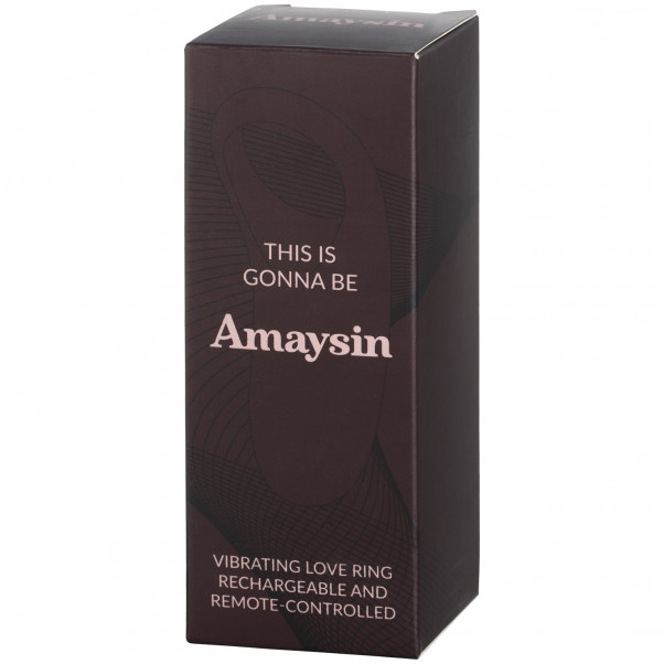 Amaysin Fjernbetjent Vibrerende Love Penisring Emballagebillede 90