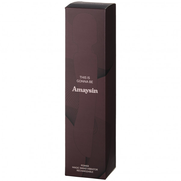 Amaysin Power Opladelig Magic Wand Vibrator billede af emballagen 90