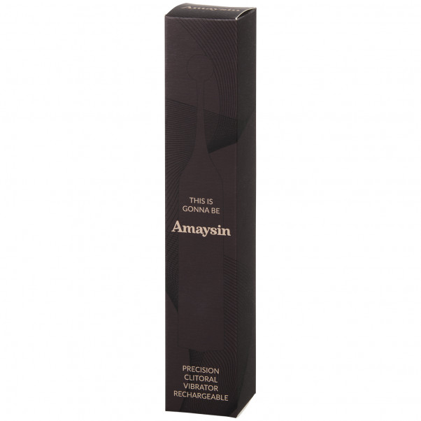 Amaysin Precision Opladelig Klitoris Vibrator billede af emballagen 90