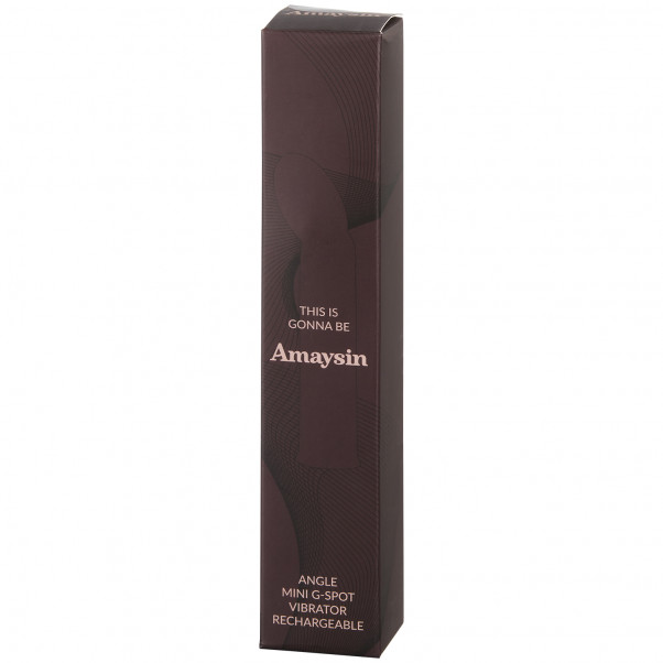 Amaysin Angle Opladelig Mini G-Punkts Vibrator billede af emballagen 90