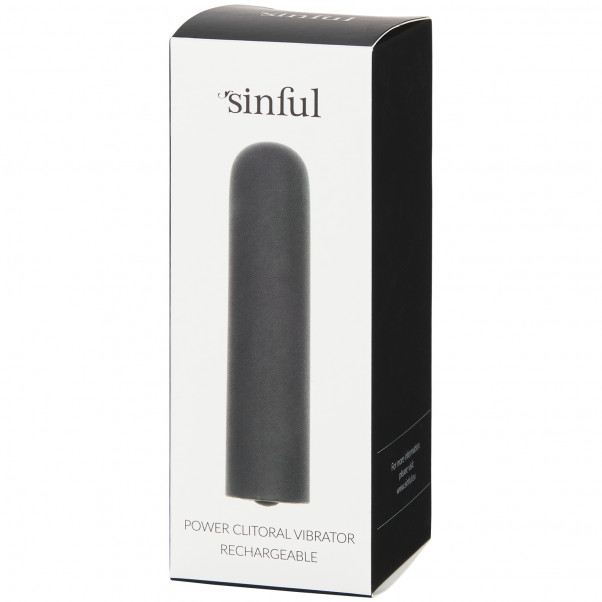 Sinful Power Klitoris Vibrator Opladelig billede af emballagen 90