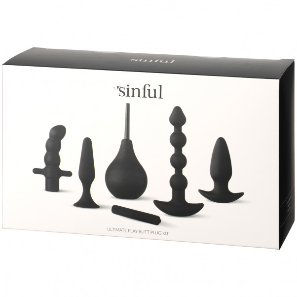 Sinful Ultimate Play Butt Plug Sæt Emballagebillede 90
