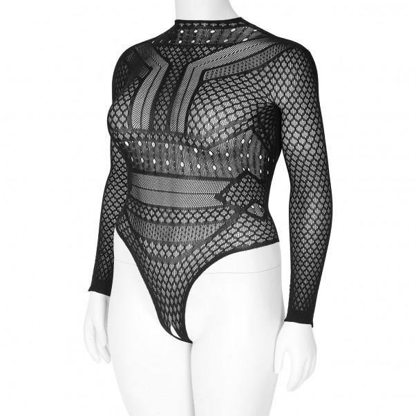 Nortie Gry Bundløs Bodystocking med Lange Ærmer produktbillede 2