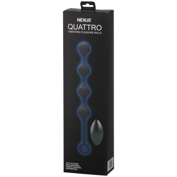 NEW - Nexus Quattro Pleasure Beads Fjernbetjent billede af emballagen 90