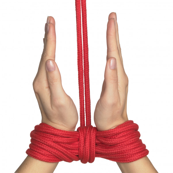Baseks Bondage Reb Rød 5 m håndbillede 50