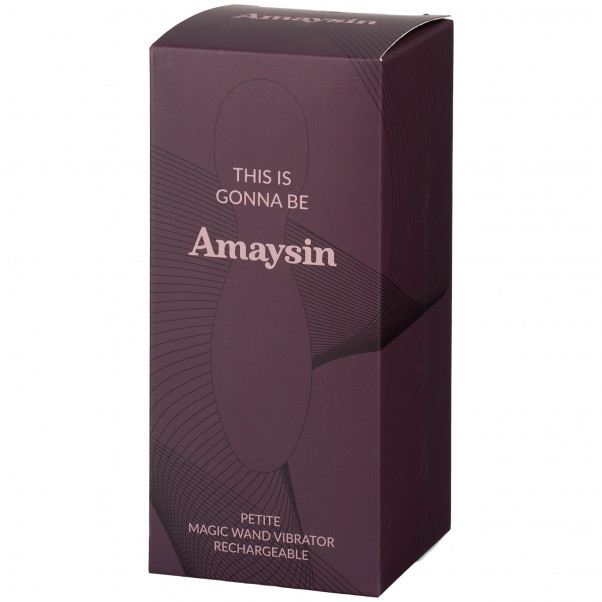 Amaysin Petite Magic Wand Vibrator Opladelig  billede af emballagen 90