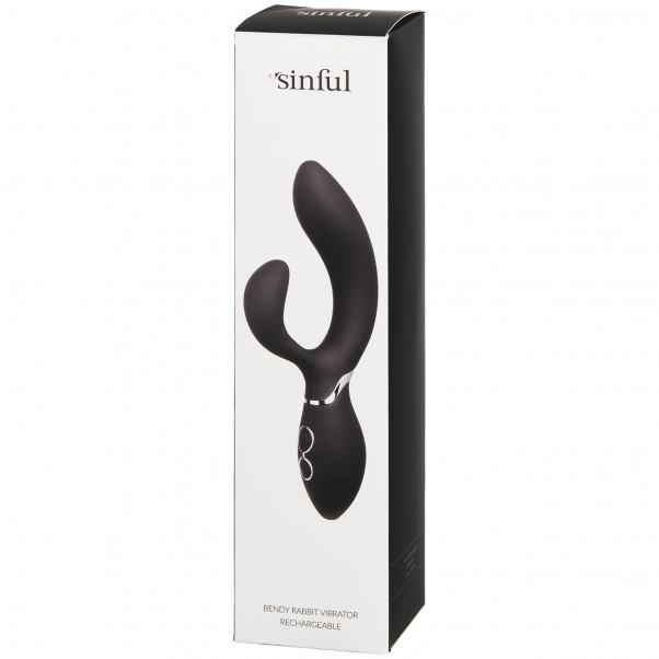 Sinful Bendy Rabbit Vibrator Opladelig billede af emballagen 90