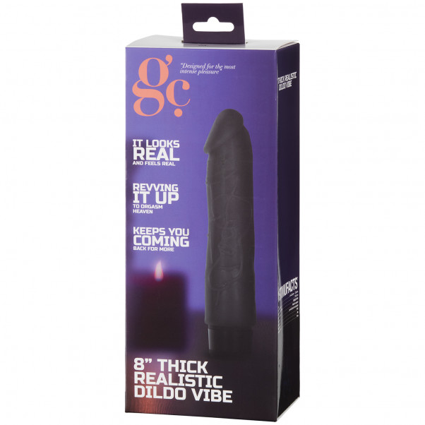 GC Slight Realistisk Vibrerende Dildo billede af emballagen 90