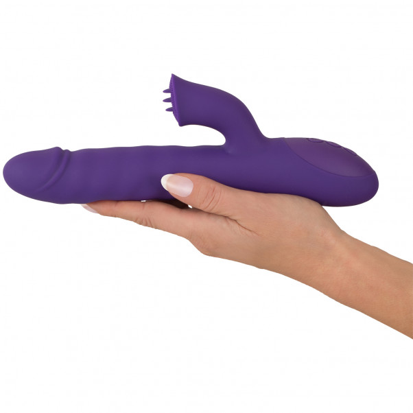 NEW Sweet Smile Thrusting Rabbit Vibrator billede af emballagen 50