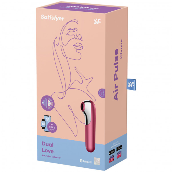 Satisfyer Dual Love Klitoris Stimulator billede af emballagen 90