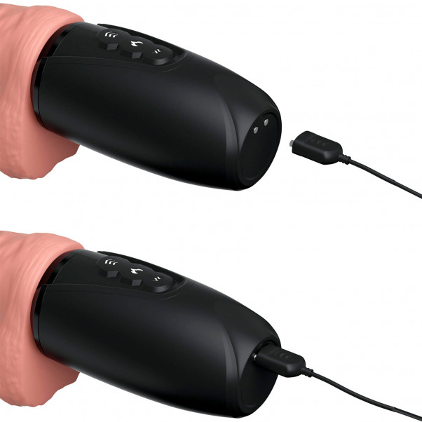 King Cock Plus Thrusting Dildo med Kugler 17.5 cm 7