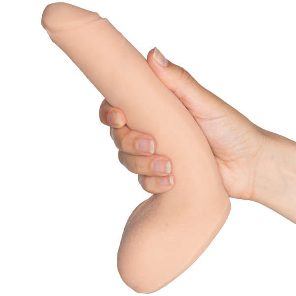 Doc Johnson Signature Cocks Jordi Dildo 21 cm Produktbillede med hånd 50